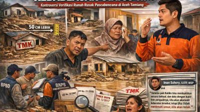 TMK YANG DIPERSOALKAN; KETIKA RUMAH TERTIMBUN LUMPUR, NEGARA MASIH MENGHITUNG SENTIMETER