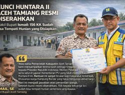 HUNTARA II RESMI DISERAHKAN, 156 KK PENYINTAS BANJIR TEMPATI HUNIAN