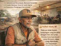 RAKYAT BUTUH BUKTI, BUKAN SELFIE