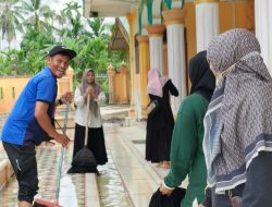 Keluarga Besar MAN 1 Aceh Utara Gelar GEBER BBM di Masjid Baitul Ghafur Gampong Matang Drien