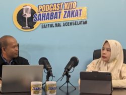 Baitul Mal dan Pemuda ICMI Aceh Selatan Gaungkan Transparansi Zakat Lewat Podcast