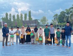 Momentum Kebersamaan, Warga MAN 1 Aceh Utara Berbagi dengan Anak Yatim