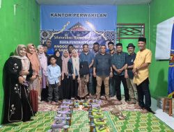 PWI dan IKWI Aceh Utara Buka Puasa Bersama Anak Yatim
