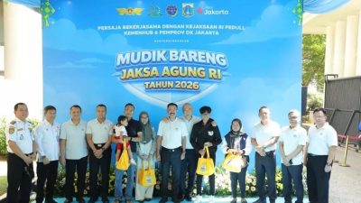 Mudik Bareng Jaksa Agung RI Tahun 2026, Solusi Tekan Angka Kecelakaan