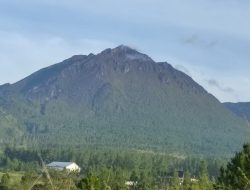 Gunung Api Burni Telong Terpantau Tenang, Tapi Perlu Diwaspadai