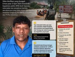 Erman Minta Maaf, BPBD Aceh Tamiang Tegaskan Mekanisme Bantuan Sesuai Aturan