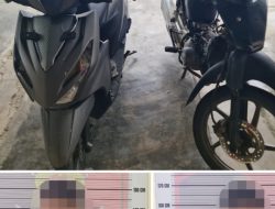 Polres Asel Ungkap Empat Kasus  Pencurian Sepeda Motor 