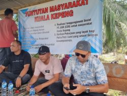 Warga Gampong Kuala Keupeng Subulussalam Tuntut Hak atas Tanah yang Dikuasai PT. ASN