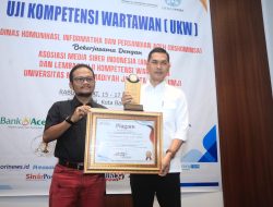 Sekda Aceh Buka UKW dan Seminar Nasional AMSI 2026