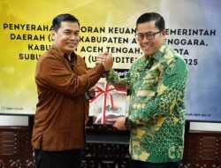 Pemkab Aceh Tengah Serahkan LKPD Tahun 2025 ke BPK RI