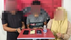 Dua Pria dan Satu Wanita Ditangkap di Seunuddon