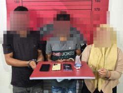 Dua Pria dan Satu Wanita Ditangkap di Seunuddon
