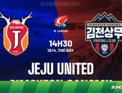 Prediksi Jeju vs Gimcheon Sangmui,  K-League  18 April 2026