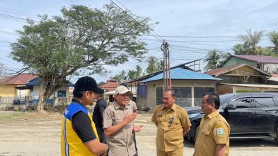 Wakil Gubernur Aceh Tinjau Infrastruktur Jalan dan Perusahaan Air Minum di Aceh Tamiang