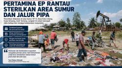 Pertamina EP Rantau Tertibkan Bangunan di Area Sumur dan Jalur Pipa