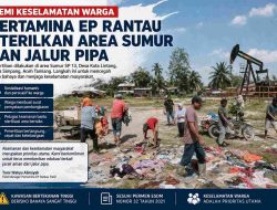 Pertamina EP Rantau Tertibkan Bangunan di Area Sumur dan Jalur Pipa