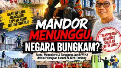 Mandor Menunggu, Negara Bungkam?