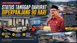 Status Tanggap Darurat Diperpanjang 90 Hari