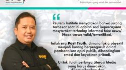 Di Bawah Bayang Disrupsi Digital, Pers Tetap Menjadi Ruang Verifikasi Publik