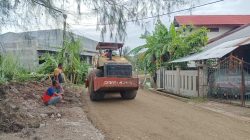 Jalan Rusak Bertahun-tahun Akhirnya Diaspal, Warga Lamdingin Harap Riol Tak Diabaikan