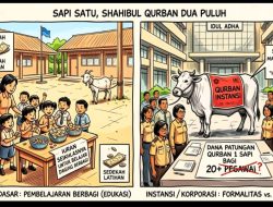 Sapi Satu, Shahibul Qurban Dua Puluh, Ketika Syariat Dikalahkan Formalitas Instansi