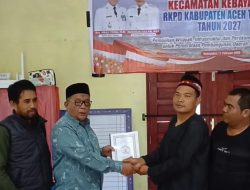 RGM Gunung Bukit Serahkan Qanun Kampung Kepada Reje