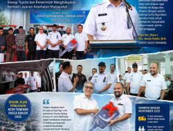 Tiga Ambulans Harapan untuk Aceh Tamiang