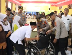 Sambut Hari Bhayangkara ke-80, Polres Aceh Tengah Berbagi Kebahagiaan dengan Siswa SLB