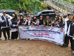 Guru Bersatu untuk Negeri, PGRI Aceh Tengah Bantu Bangun Jalan Lintas Takengon-Bireuen