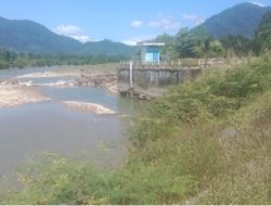 Baru Tiga Hari Dikeruk, Intake Irigasi Gunung Pudung Kembali Mampet