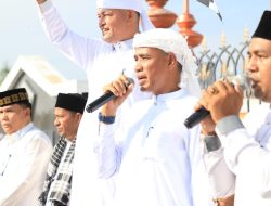 Ribuan Warga Saksikan Pelepasan Pawai Ta’aruf 1 Muharam oleh Bupati Ayah Wa dan Wakil Bupati Payang