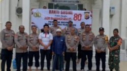 Polsek Sukakarya Polres Sabang Gelar Bakti Religi di Masjid Jamik Baitul Muna