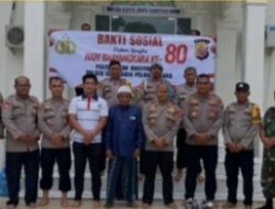 Polsek Sukakarya Polres Sabang Gelar Bakti Religi di Masjid Jamik Baitul Muna