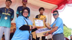 Muzakir dan Tri Susanti Sirait Juara Bhayangkara Run Aceh Selatan 
