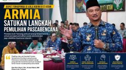Armia Satukan Langkah Pemulihan Pascabencana