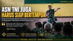 ASN TNI Juga Harus Siap Bertempur