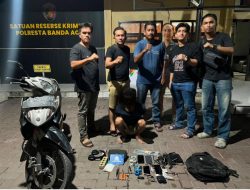 Beraksi Lagi, Residivis Spesialis Bobol Rumah di Banda Aceh Akhirnya Ditangkap