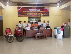 Tiga Tersangka Pencurian Uang dan Emas Rp 481 Juta Ditangkap Polres Sabang