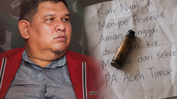 Pang Ucok Desak Polisi Usut Tuntas Teror Peluru dan Surat Ancaman ke Sekjen DPW PA Aceh Timur