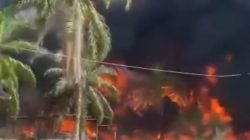 Lagi-lagi Sumur Minyak Tradisional di Aceh Timur Terbakar 