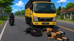Kecelakaan Lalu Lintas di Jalan Raya, Dua Pelajar Meninggal Dunia 