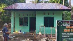 Rumah Reyot Barlian Kini Berdiri Kokoh, Buah Bhakti TMMD ke-129