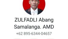 Gambar Screenshot nomor penipuan gunakan profil Ketua DPR Aceh Zulfadhli (Abang Samalanga).