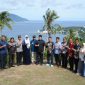 Foto bersama di puncak Benteng A Batere Meteo Gampong CIT Ba'U Sabang