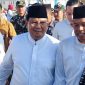 Presiden Prabowo Subianto bersama Gubernur Jawa Barat
Dedi Mulyadi. 
