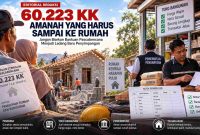 Ilustrasi cover editorial bantuan stimulan