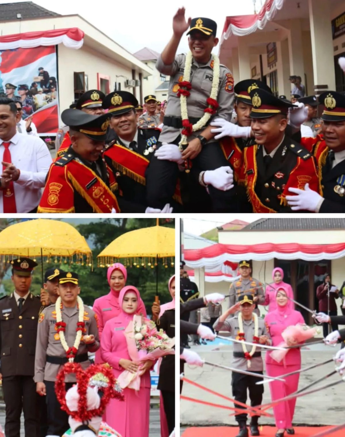 Lepas sambut Kapolres Aceh Tengah. 