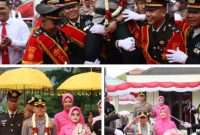 Lepas sambut Kapolres Aceh Tengah. 