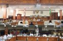 Rapat pembahasan APBK di DPRK Aceh Tengah. 
