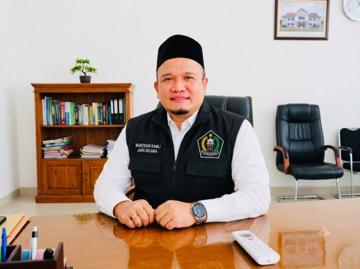Juru bicara Pemerintah kabupaten Aceh Utara Muntasir Ramli. 